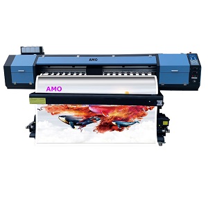 AM1802i16 1.8meter Inkjet printer with 2 i1600 Printhead (the economic version)